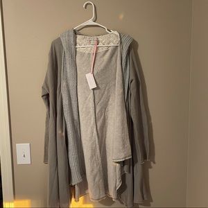grey cardigan size XL brand new still has tags